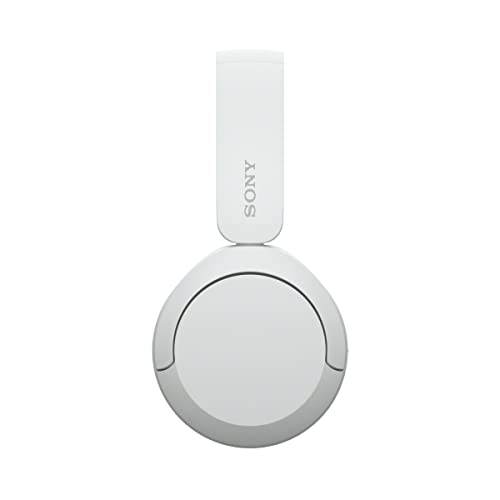 Sony WH-CH520 Wireless Bluetooth Headphones On Ear with Mic, Up to 50Hrs Battery, Quick Charge, DSEE Upscale, Multipoint Connectivity, Voice Assistant, Customized EQ-Blue