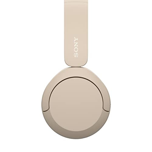 Sony WH-CH520 Wireless Bluetooth Headphones On Ear with Mic, Up to 50Hrs Battery, Quick Charge, DSEE Upscale, Multipoint Connectivity, Voice Assistant, Customized EQ-Blue
