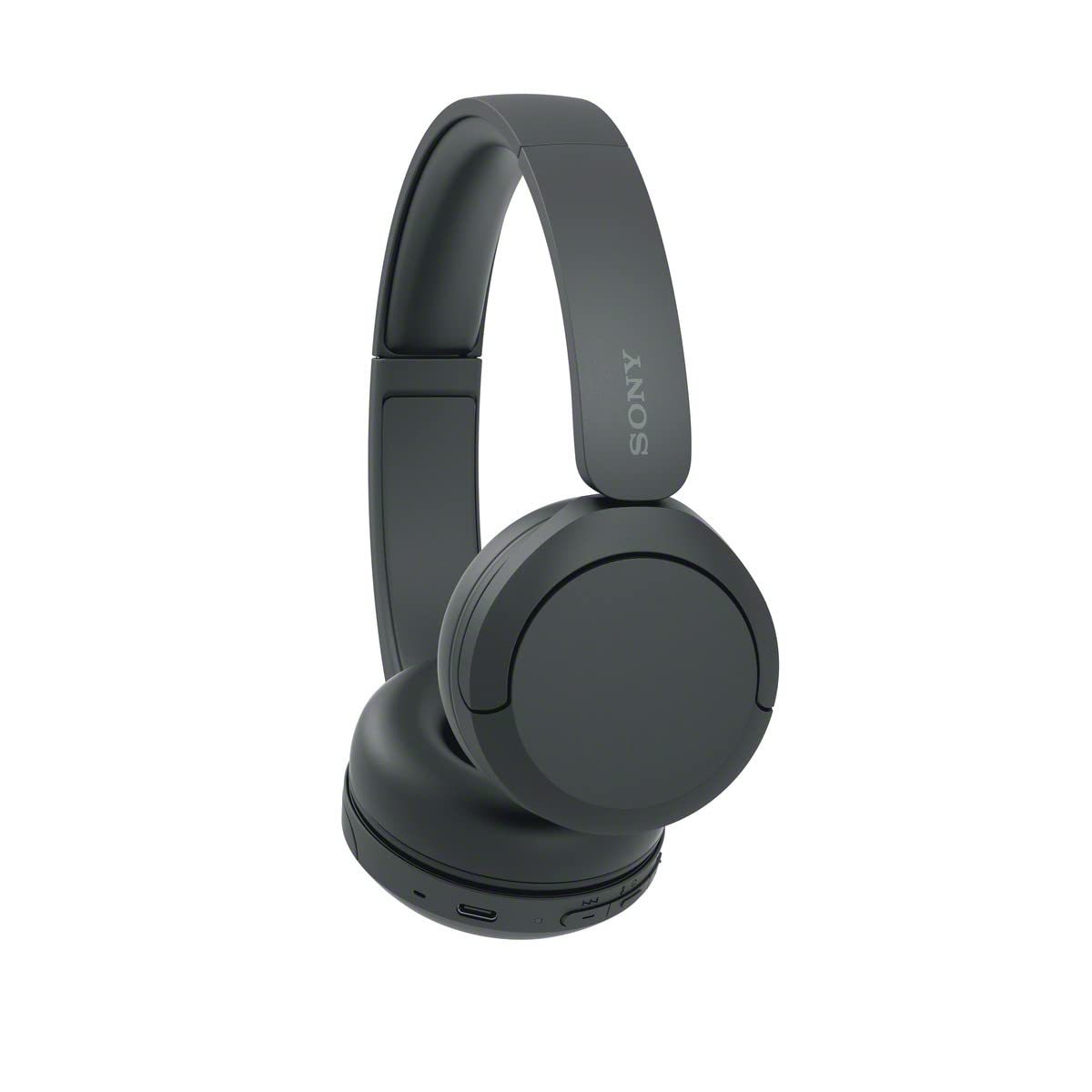Sony WH-CH520 Wireless Bluetooth Headphones On Ear with Mic, Up to 50Hrs Battery, Quick Charge, DSEE Upscale, Multipoint Connectivity, Voice Assistant, Customized EQ-Blue