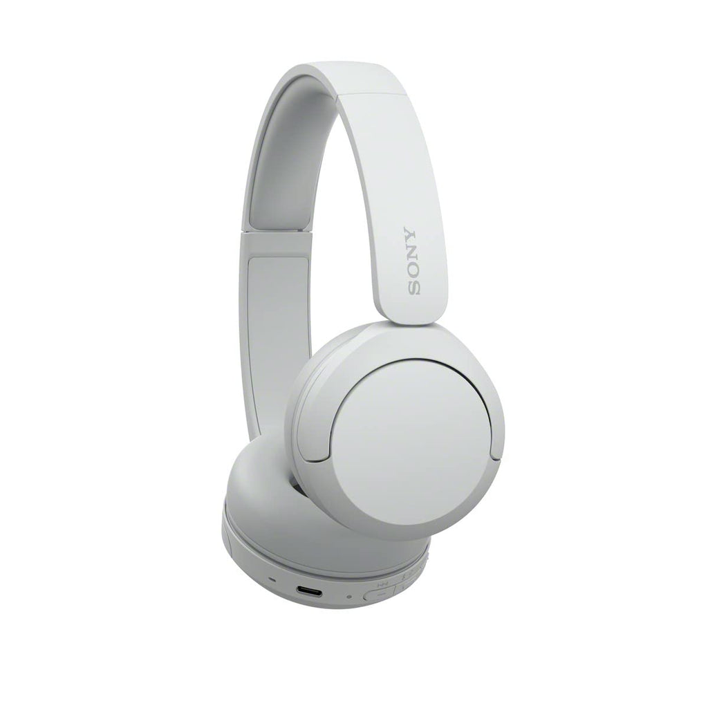 Sony WH-CH520 Wireless Bluetooth Headphones On Ear with Mic, Up to 50Hrs Battery, Quick Charge, DSEE Upscale, Multipoint Connectivity, Voice Assistant, Customized EQ-Blue
