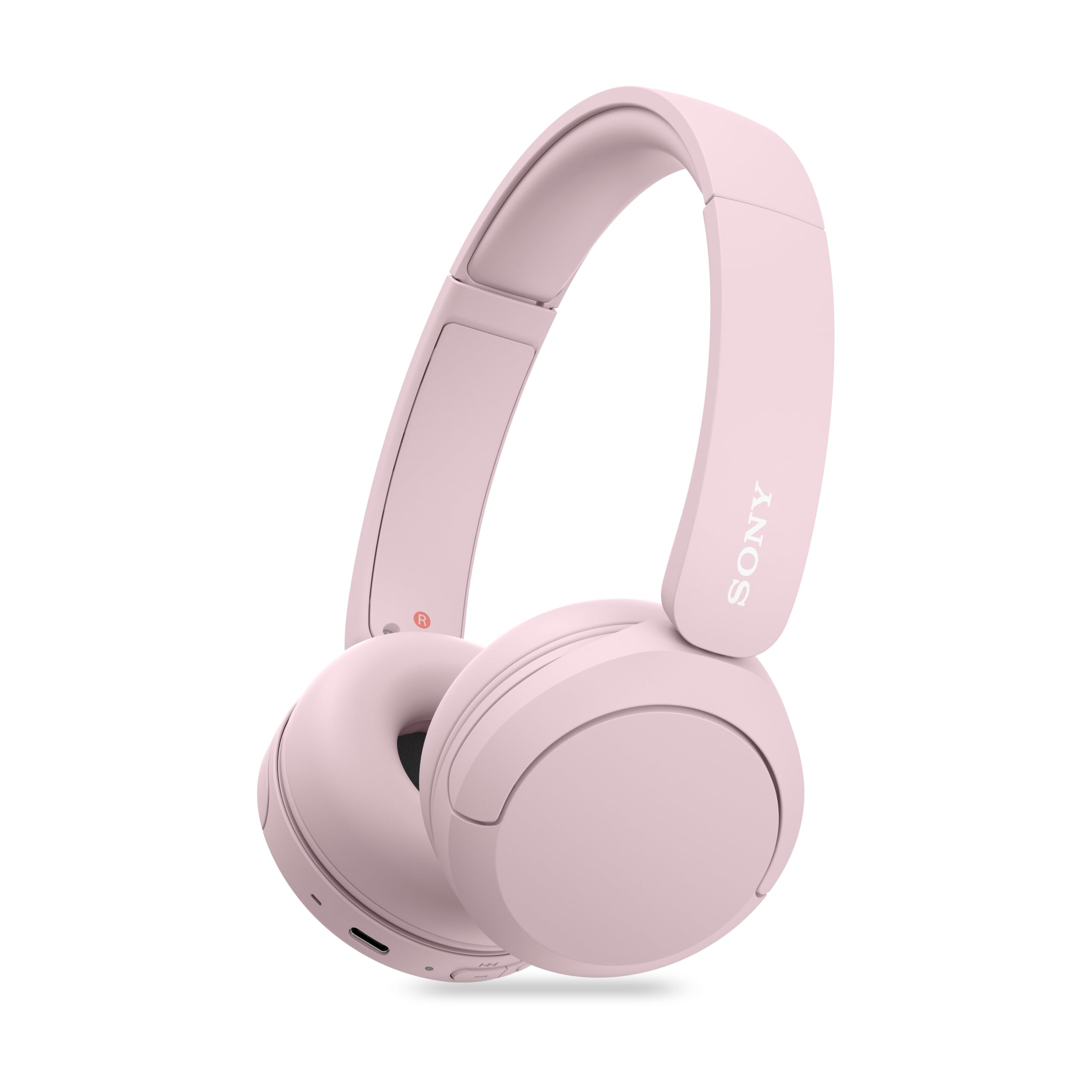Sony WH-CH520 Wireless Bluetooth Headphones On Ear with Mic, Up to 50Hrs Battery, Quick Charge, DSEE Upscale, Multipoint Connectivity, Voice Assistant, Customized EQ-Blue
