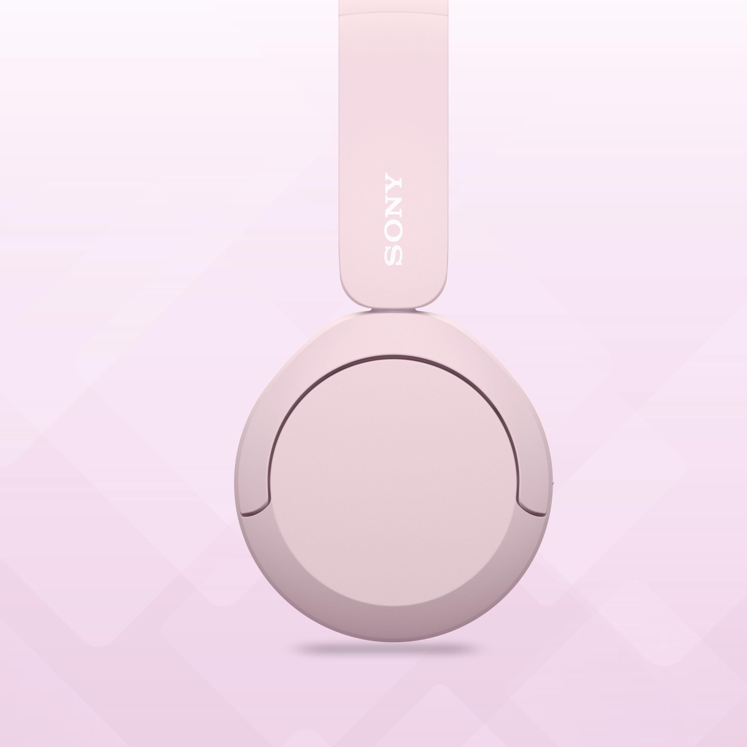 Sony WH-CH520 Wireless Bluetooth Headphones On Ear with Mic, Up to 50Hrs Battery, Quick Charge, DSEE Upscale, Multipoint Connectivity, Voice Assistant, Customized EQ-Blue