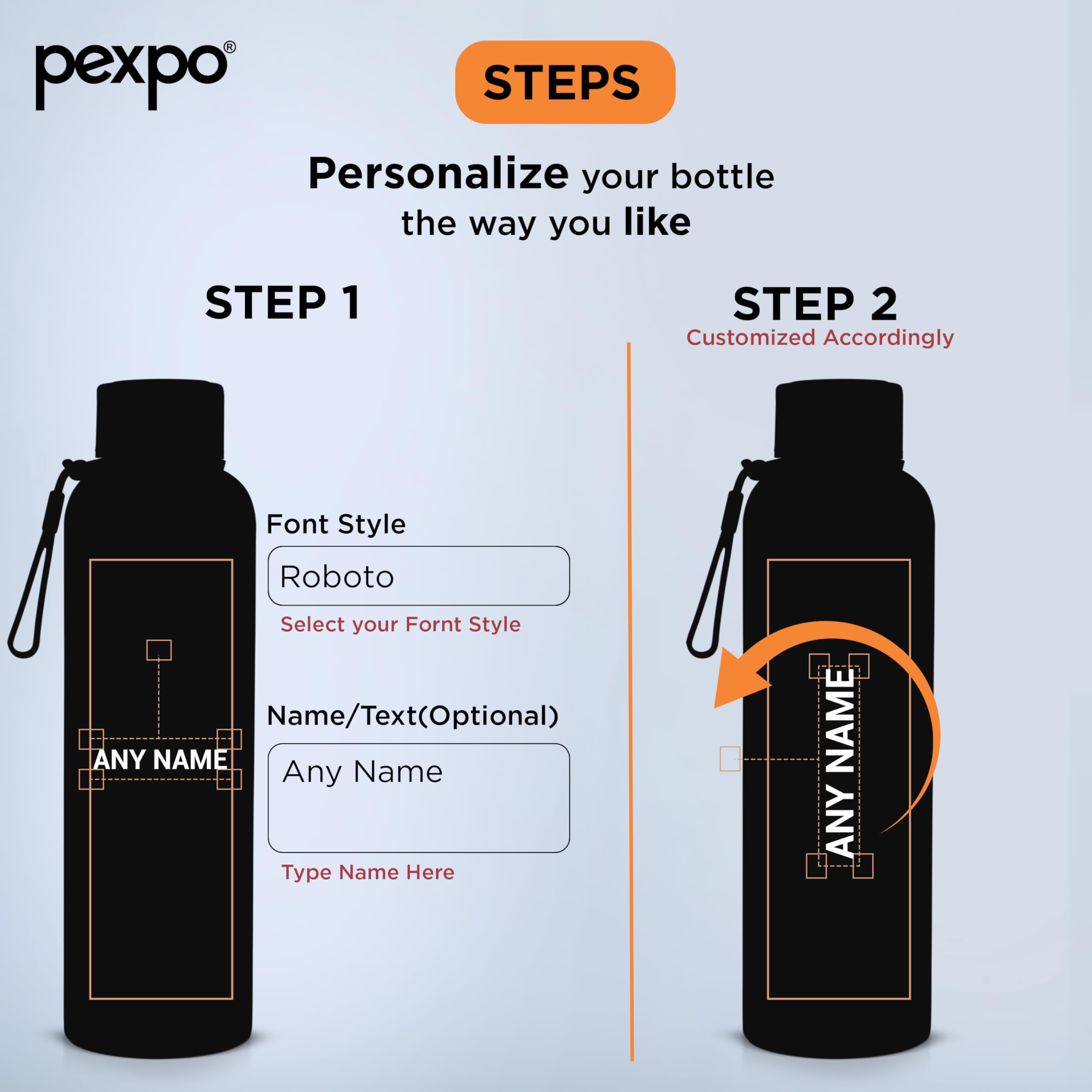 Pexpo Bravo 1000 ISI Certified Stainless Steel Water Bottle - 980ml | Double Wall Vacuum Insulated Flask | Hot & Cold Thermos | Leakproof | Ideal for Home, Office, Gym, Outings - Military Green