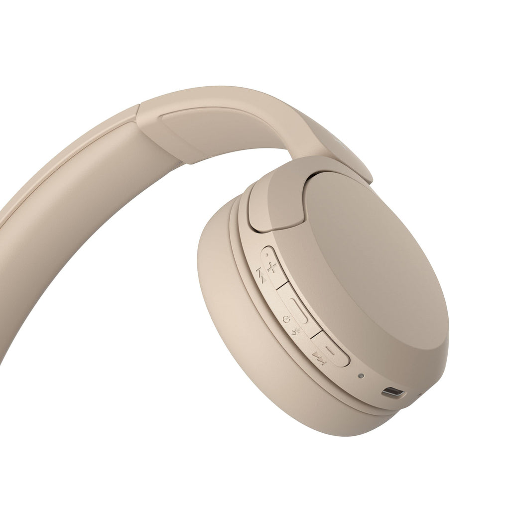 Sony WH-CH520 Wireless Bluetooth Headphones On Ear with Mic, Up to 50Hrs Battery, Quick Charge, DSEE Upscale, Multipoint Connectivity, Voice Assistant, Customized EQ-Blue