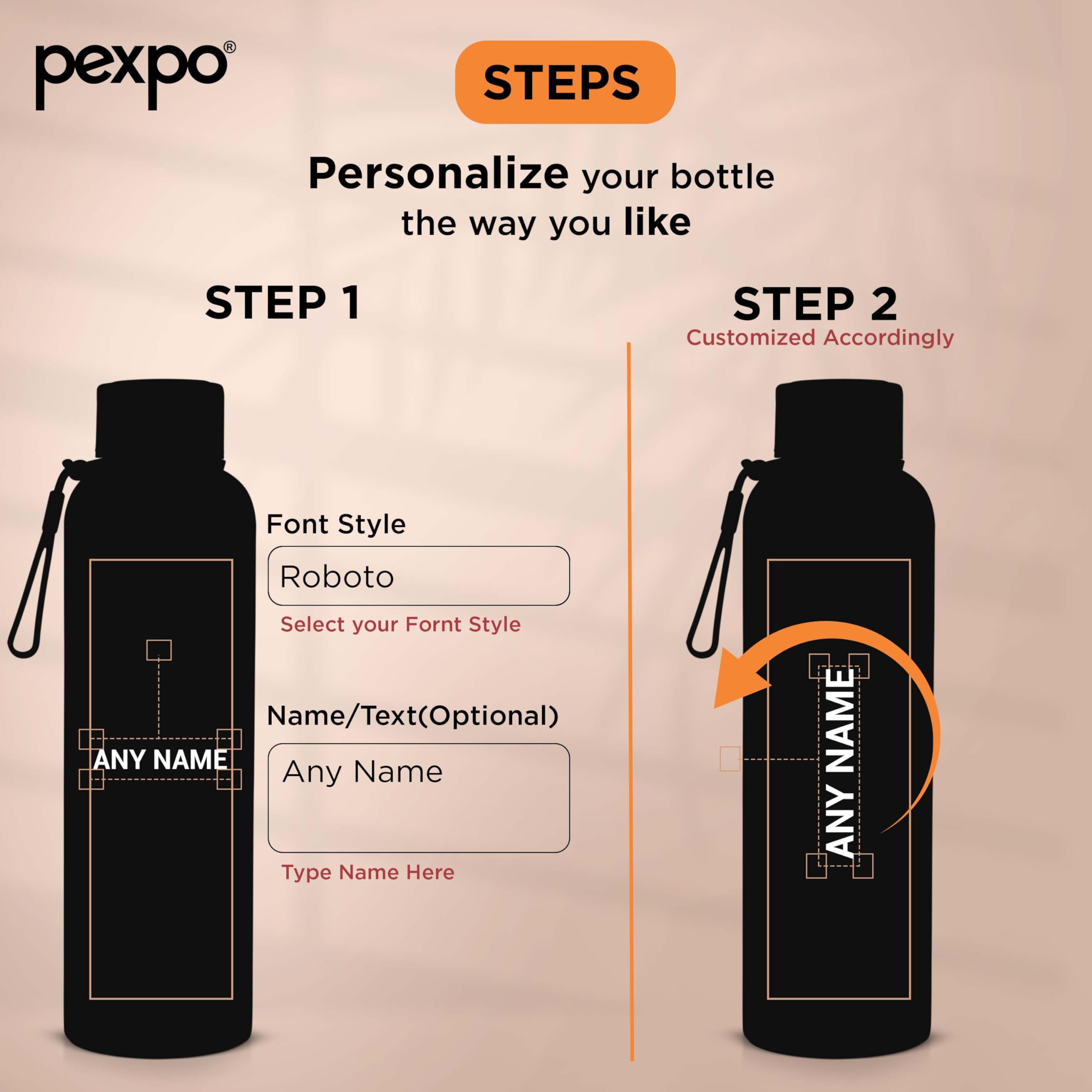 Pexpo Bravo 1000 ISI Certified Stainless Steel Water Bottle - 980ml | Double Wall Vacuum Insulated Flask | Hot & Cold Thermos | Leakproof | Ideal for Home, Office, Gym, Outings - Military Green